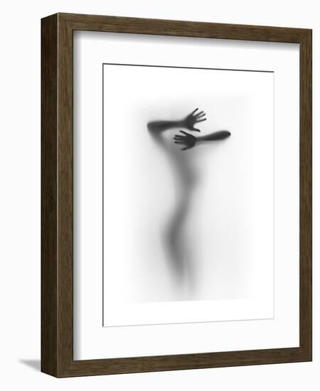 It Hurts-Shadow-Framed Art Print