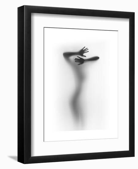 It Hurts-Shadow-Framed Art Print