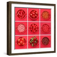 It is all about red-Sarah Saratonina-Framed Photographic Print