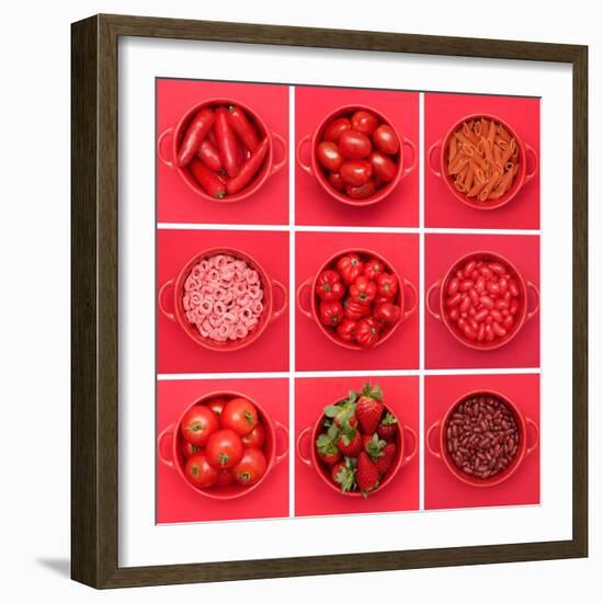 It is all about red-Sarah Saratonina-Framed Photographic Print