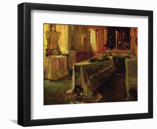 'It Is Finished', 5th Jan 1935-Sir John Lavery-Framed Giclee Print