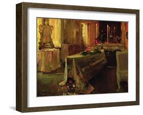 'It Is Finished', 5th Jan 1935-Sir John Lavery-Framed Giclee Print