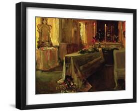 'It Is Finished', 5th Jan 1935-Sir John Lavery-Framed Giclee Print