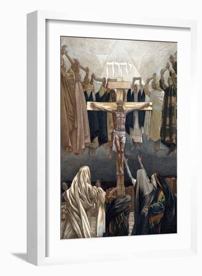 It Is Finished: Christ's Last Words from the Cross, C1890-James Jacques Joseph Tissot-Framed Giclee Print