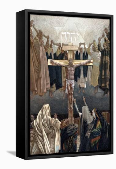 It Is Finished: Christ's Last Words from the Cross, C1890-James Jacques Joseph Tissot-Framed Stretched Canvas