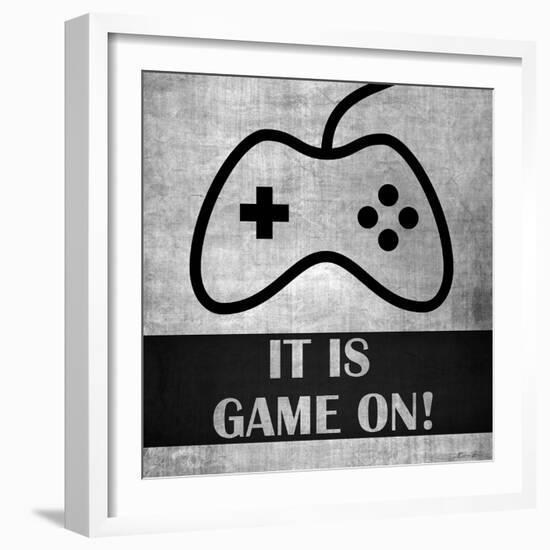 It is Game On-Denise Brown-Framed Art Print