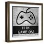 It is Game On-Denise Brown-Framed Art Print