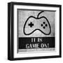 It is Game On-Denise Brown-Framed Art Print