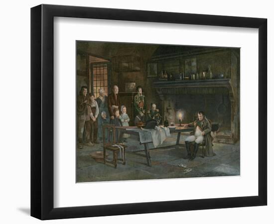 It Is He!-Francois Flameng-Framed Giclee Print