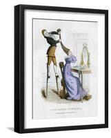 It Is Necessary to Suffer to Be Beautiful, 1882-1884-EA Tilly-Framed Giclee Print