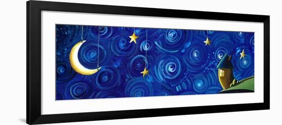 It Is Only A Paper Moon-Cindy Thornton-Framed Art Print