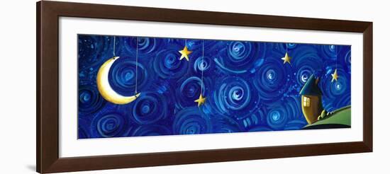 It is Only a Paper Moon-Cindy Thornton-Framed Art Print