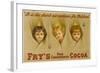 It Is the Drink Par Excellence for Children. Fry's Pure Concentrated Cocoa-null-Framed Giclee Print