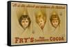 It Is the Drink Par Excellence for Children. Fry's Pure Concentrated Cocoa-null-Framed Stretched Canvas