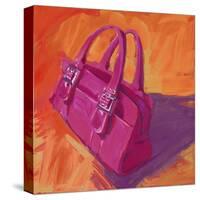 It Purse on Orange-Patti Mollica-Stretched Canvas