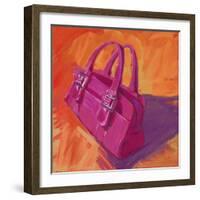 It Purse on Orange-Patti Mollica-Framed Art Print