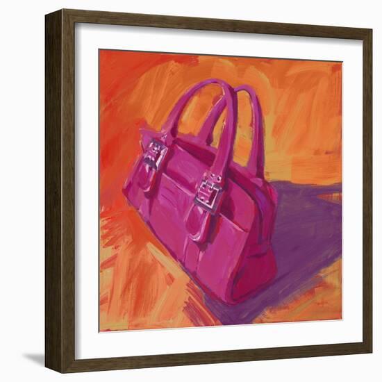 It Purse on Orange-Patti Mollica-Framed Art Print