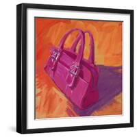 It Purse on Orange-Patti Mollica-Framed Art Print