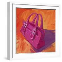 It Purse on Orange-Patti Mollica-Framed Art Print