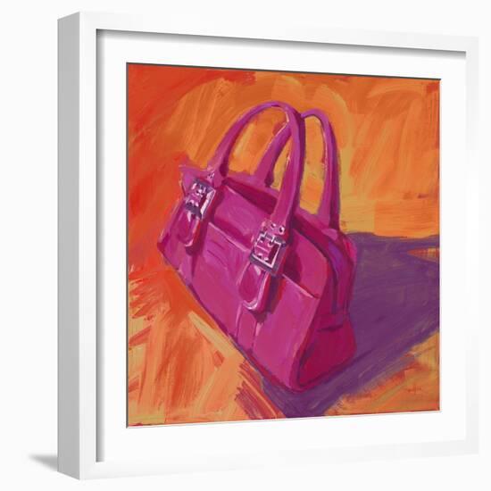 It Purse on Orange-Patti Mollica-Framed Art Print