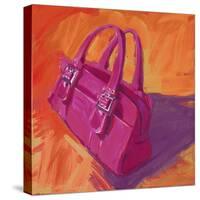 It Purse on Orange-Patti Mollica-Stretched Canvas