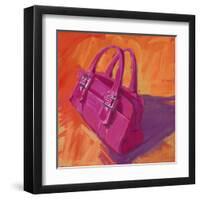 It Purse on Orange-Patti Mollica-Framed Art Print