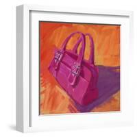 It Purse on Orange-Patti Mollica-Framed Art Print