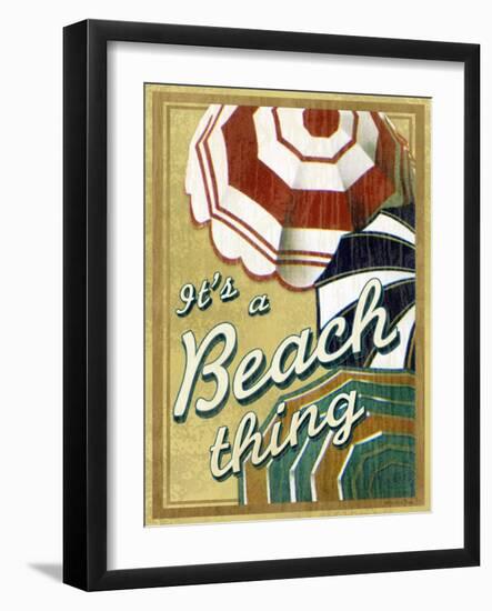 It's a Beach Thing-Kate Ward Thacker-Framed Giclee Print