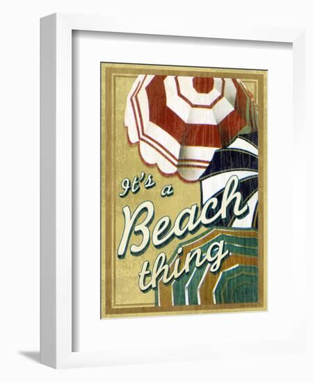 It's a Beach Thing-Kate Ward Thacker-Framed Giclee Print