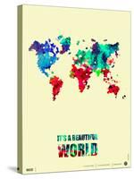 It's a Beautifull World Poster 2-NaxArt-Stretched Canvas