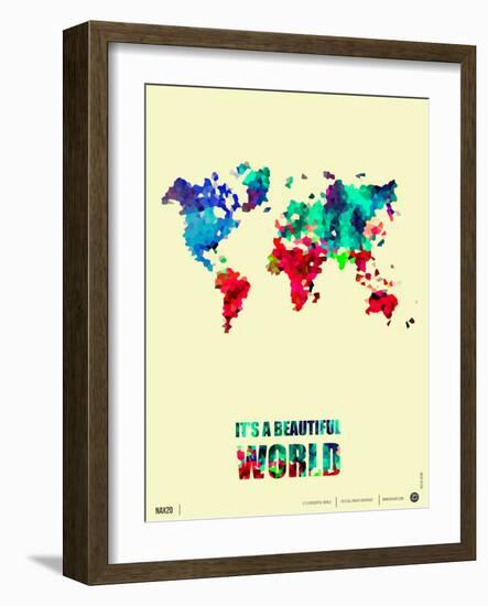 It's a Beautifull World Poster 2-NaxArt-Framed Art Print