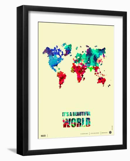 It's a Beautifull World Poster 2-NaxArt-Framed Art Print