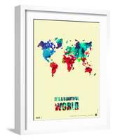 It's a Beautifull World Poster 2-NaxArt-Framed Art Print
