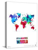 It's a Beautifull World Poster-NaxArt-Stretched Canvas