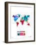 It's a Beautifull World Poster-NaxArt-Framed Art Print