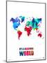 It's a Beautifull World Poster-NaxArt-Mounted Art Print