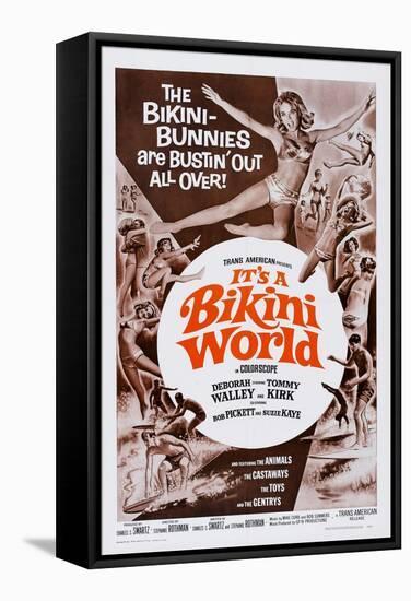 It's a Bikini World-null-Framed Stretched Canvas