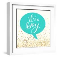 It's A Boy-Evangeline Taylor-Framed Art Print