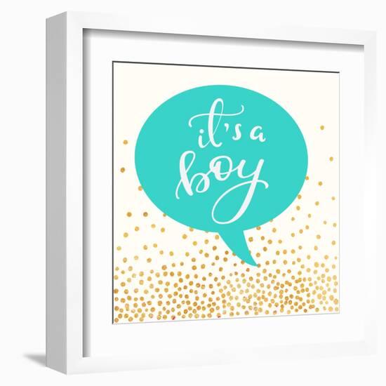 It's A Boy-Evangeline Taylor-Framed Art Print