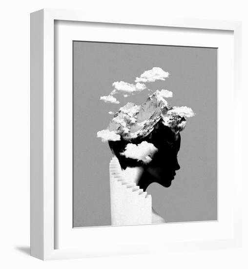 It's a Cloudy Day-Robert Farkas-Framed Art Print
