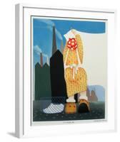 It's a Drying Day-Mackenzie Thorpe-Framed Collectable Print