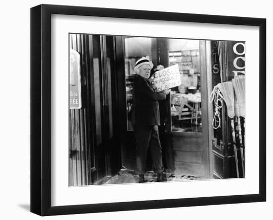 It's A Gift, W.C. Fields, 1934-null-Framed Photo