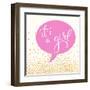 It's A Girl-Evangeline Taylor-Framed Art Print