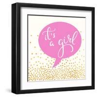 It's A Girl-Evangeline Taylor-Framed Art Print