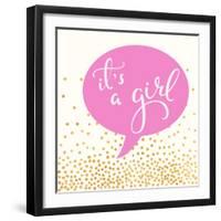 It's A Girl-Evangeline Taylor-Framed Art Print