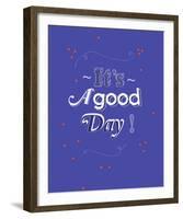 It's a Good Day-Myriam Tebbakha-Framed Giclee Print