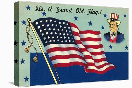 It's a Grand Old Flag-null-Stretched Canvas