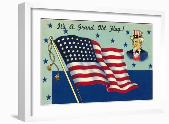 It's a Grand Old Flag-null-Framed Art Print