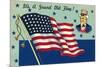 It's a Grand Old Flag-null-Mounted Premium Giclee Print