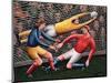 It's a Great Save-Jerzy Marek-Mounted Giclee Print